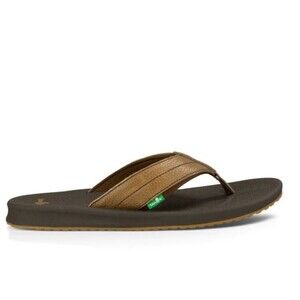 Sanuk Brumeister Primo Sandal-Brown Men's Size US 8/ EU 41